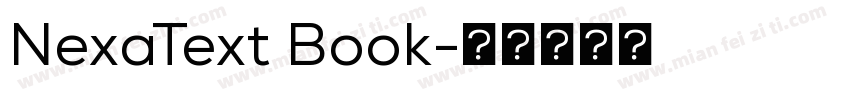 NexaText Book字体转换